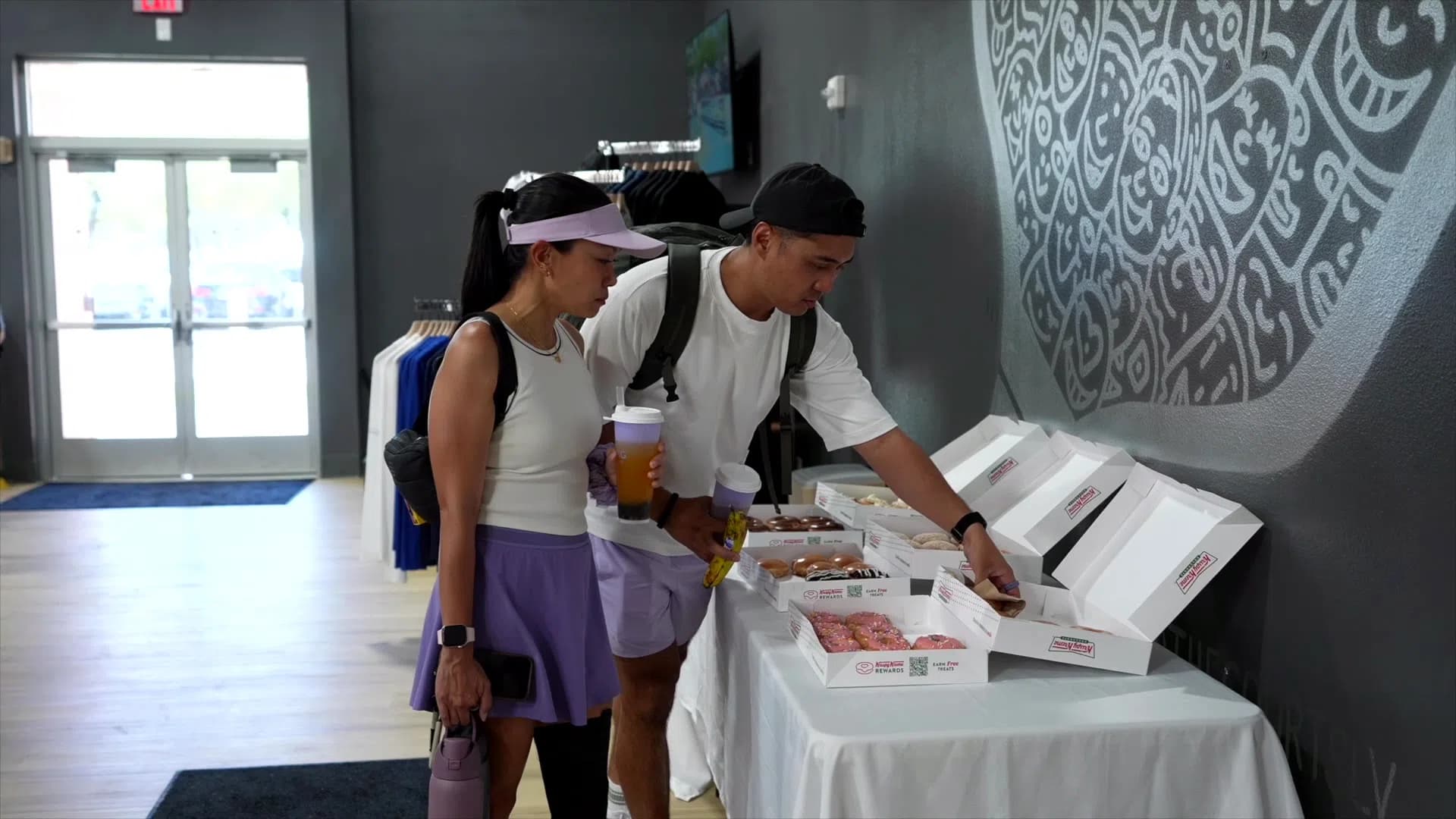 Guests checking in at The Courts LV